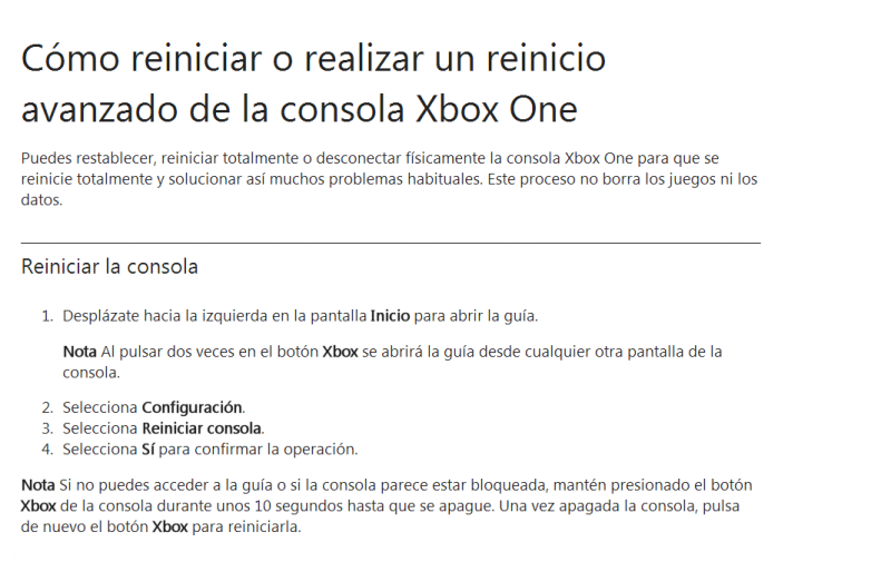 Reanimar mucho Desigualdad Nuevo sistema de borrado de cache en Xbox One. : Noticias - Xbox One Foros